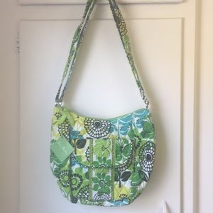 Vera Bradley Green Floral Bag